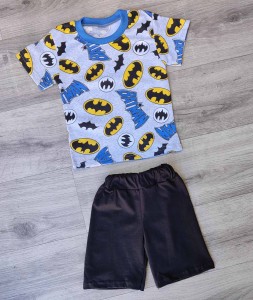 Костюм «Бэтмен2» серый, мальчик 1-2-3-4-5 лет