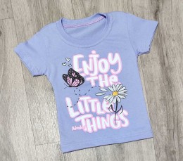 Футболка "Enjoy" фіолетовий(бузковий), дівчинка 1,5-3-5-7-9 років