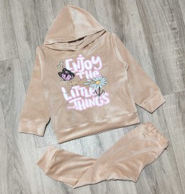 Костюм "Enjoy" бежевий, дівчинка 3-5-7-9 років