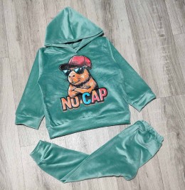 Костюм "No cap" зелений (м'ятний/бірюзовий), хлопчик 3-5-7-9 років