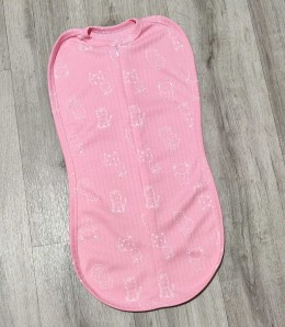 Кокон «Звірятка» рожевий, дівчинка 3-6 місяців