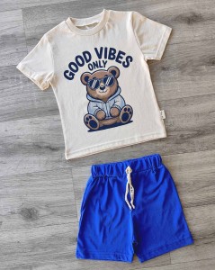 Костюм Iray kids "Good vibes" синий, мальчик 3-5-7-9 лет