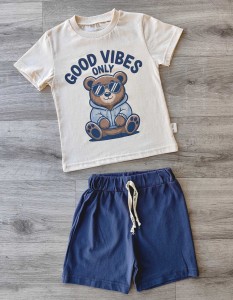 Костюм Iray kids "Good vibes" серый(графитовый), мальчик 3-5-7-9 лет