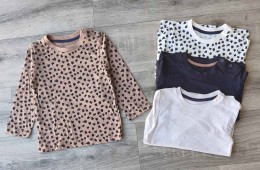 Реглан "Мікс малюнків" мікс кольорів, унісекс 24 місяців