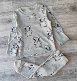 Костюм "Енот" зеленый, унисекс 9 месяцев