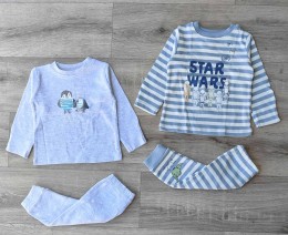 Костюм "Микс рисунков" микс цветов, мальчик 6 месяцев