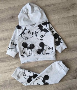 Костюм «Mouse» серый, мальчик 9-18мес-3-5 лет