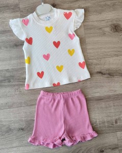 Костюм CGS "Сердця" бузковий, дівчинка 6-9-12-18 місяців