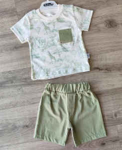 Костюм Babyhi "Zoo" зелений, хлопчик 9-12-18 місяців
