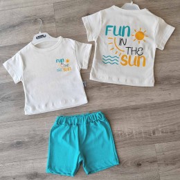 Костюм Babyhi "Fun sun" зеленый, мальчик 9-12-18 месяцев