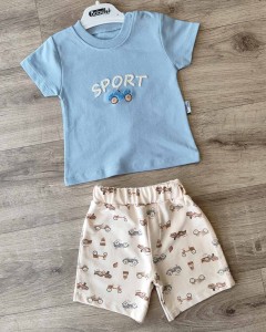 Костюм Babyhi "Sport" блакитний, хлопчик 9-12-18 місяців