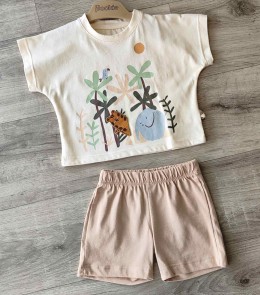 Костюм Pookie "Тигреня" бежевий, хлопчик 6-12-18 місяців