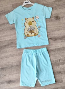 Костюм Oppomio Kids «Хом'ячок» зелений, дівчинка 2-3-4-5-6 років