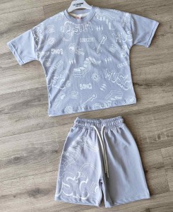 Костюм Ciciboom Baby "Music" сірий, хлопчик 1-2-3-4 років