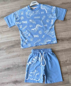 Костюм Ciciboom Baby "Music" синій, хлопчик 1-2-3-4 років