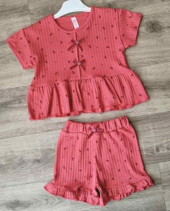 Костюм My Bella "Бантики" бордовый, 2-3-4-5 лет