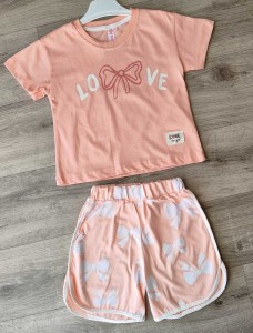 Костюм My Bella «Love» персиковый, девочка 2-3-4-5 лет