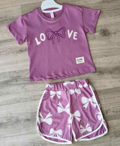 Костюм My Bella «Love» фиолетовый, девочка 2-3-4-5 лет