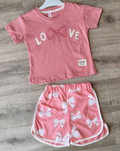 Костюм My Bella «Love» коричневый(терракотовый), девочка 2-3-4-5 лет