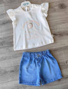 Костюм Iggy "Cupcake" молочный, девочка 9-12-18-24 месяцев