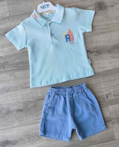 Костюм Iggy "Квартиры" зеленый(изумрудный), мальчик 9-12-18-24 месяцев