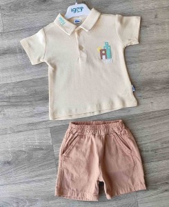 Костюм Iggy "Квартиры" бежевый, мальчик 9-12-18-24 месяцев