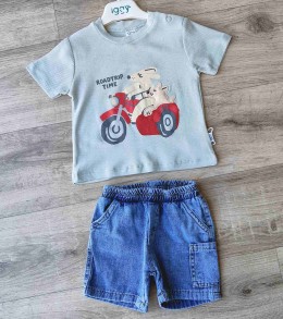 Костюм Iggy "Road trip time" зеленый, мальчик 9-12-18-24 месяцев