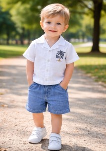 Костюм Iggy "IGGY" белый, мальчик 9-12-18-24 месяцев