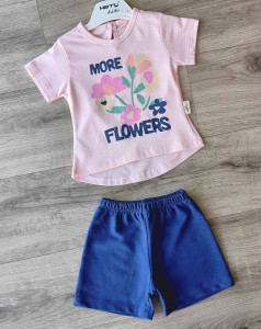 Костюм Herry Baby «More flowers» розовый, девочка 6-9-12-18 месяцев
