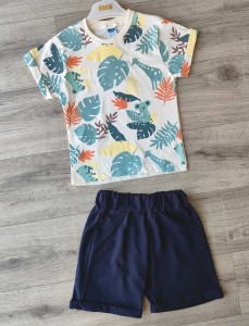 Костюм Deco «Коала+жираф» синій(темний), хлопчик 2-3-4-5 років