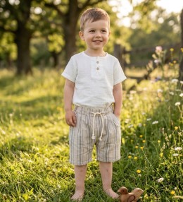 Костюм Bebico "Endless" белый, мальчик 9-12-18-24 месяцев