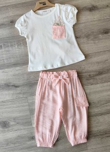 Костюм Bebico "Ромашечки" молочний, дівчинка 9-12-18-24 місяців