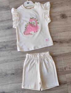 Костюм Ilo Kids "Up baby" молочний, дівчинка 9-12-18-24 місяців