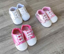 Пінетки Bebiccino «обстракція» мікс кольорів, дівчинка 6-12 місяців