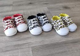 Пінетки Bebiccino «Леопард» мікс кольорів, унісекс 6-12 місяців