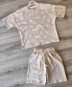 Костюм Ciciboom Baby "Music" бежевий, хлопчик 1-2-3-4 років