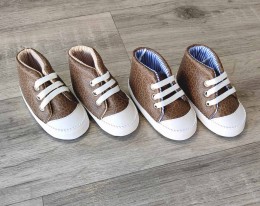 Пінетки Bebiccino «Текстура» одним кольором, хлопчик 6-12 місяців