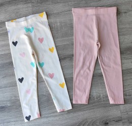 Штаны "Сердце" микс цветов, девочка 18 месяца