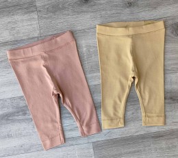 Штаны "Однотонный" микс цветов, девочка 3 месяцев