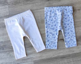 Штаны "Цветочки" микс цветов, девочка 0 месяца