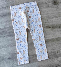 Штаны "Заяц" молочный, девочка 24 месяца