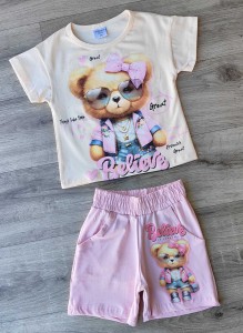 Костюм SERENAD "Мишка" розовый, девочка 3-4-5-7-9 лет