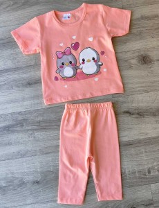 Костюм  Foxx Kids ''Birds'' кораловий, дівчинка 3-4-5-6 років