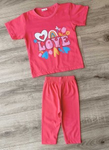 Костюм  Foxx Kids ''Love'' червоний, дівчинка 3-4-5-6 років