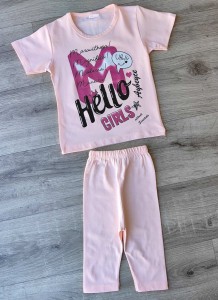 Костюм  Foxx Kids ''M Hello'' персиковий, дівчинка 3-4-5-6 років