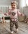Комплект Murat Baby "Сердечко Лео" фиолетовый(сиреневый), девочка 0-3-6-9  месяцев, фото