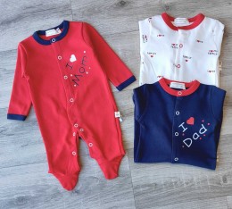 Человечек Murat Baby "I❤️Mom" микс цветов, унисекс 0 месяцев