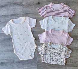 Боди Mammy&Daddy "Лео+полоски" микс цветов, девочка 0 месяцев