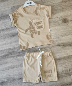 Костюм Minitix "Quiet time" бежевий, хлопчик 9-12-18-24 місяців