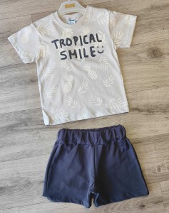 Костюм Deco «Smile» серый, мальчик 2-3-4-5 лет